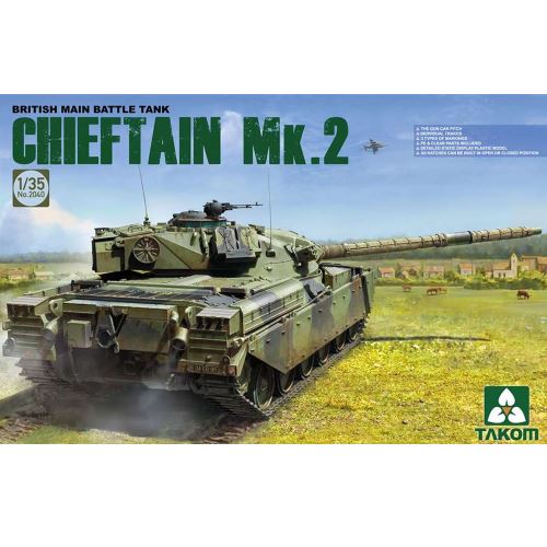 Maquette char : Chieftain Mk. 2 Takom