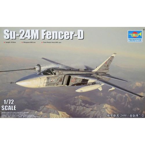 Maquette avion : Sukhoi 24M Fencer-D Trumpeter