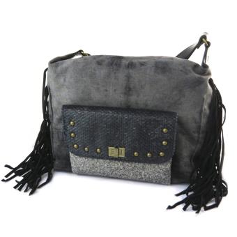 noir vint Sac créateur 'Lollipops' N6613 Maroquinerie gris tBtwPqFvWH