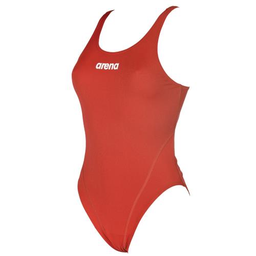 Arena Solid Swim Tech High Rouge 32 Maillot de bain 1 pièce Adulte Femme