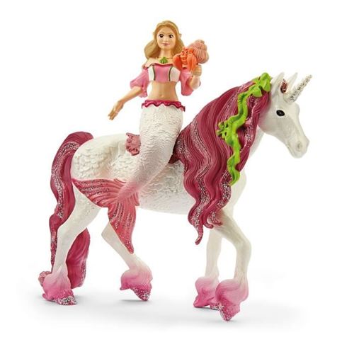 Sirene Feya Sur Licorne De Mer - 70593