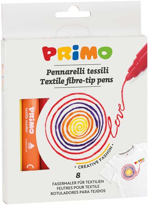 Primo stylos textiles junior 41 mm 8 couleurs