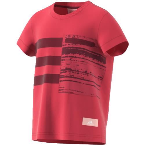 Adidas T-shirt ID rose saumon Taille 2/3 ans Enfant Fille