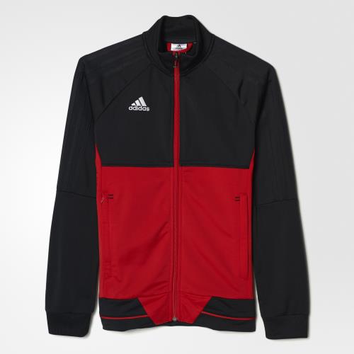 Vestes de survêtements tracktops Adidas Tiro17 jr noir rge Rouge taille : 9à10A réf : 75835