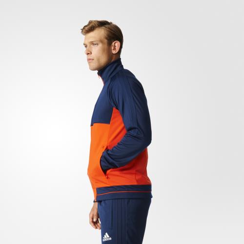 Adidas Veste training Tiro 17 bleu marine/orange brique/blanc Taille XS Adulte Homme