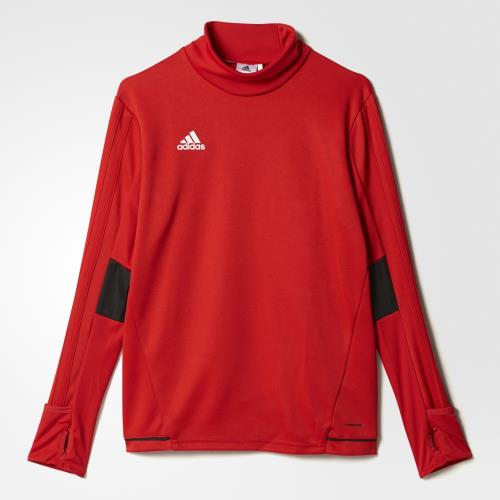 Adidas - Training top junior adidas Tiro17 - 9/10 ans - rouge foncé/noir/blanc