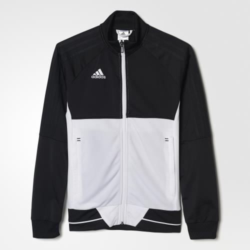 Vestes de survêtements tracktops Adidas Tiro17 jr noir blc Blanc taille : 9à10A réf : 75837