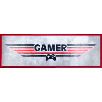 Poster Reproduction Encadr  Gaming Gamer  30x91 cm 