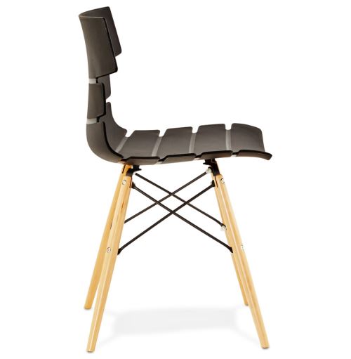Moderne Noire 'sofy' Chaise Style Scandinave dCoerBx