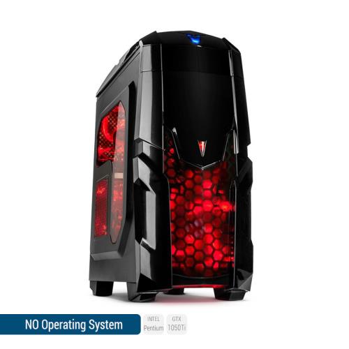 PC Gaming Intel Pentium G5400, GTX 1650, 16 Go RAM DDR4, 1To SSD NVMe M.2 PCIe, 3To HDD. PC Gamer Advanced. Unité centrale sans OS