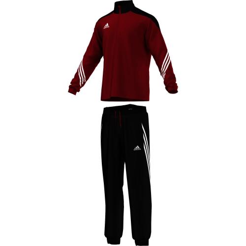 Adidas - Survêtement présentation adidas Sereno14 - S - rouge vif/noir/blanc - noir/blanc