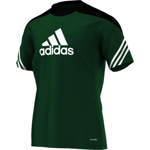 Adidas - Maillot d'entraînement adidas Sereno14 - S - vert/noir/blanc