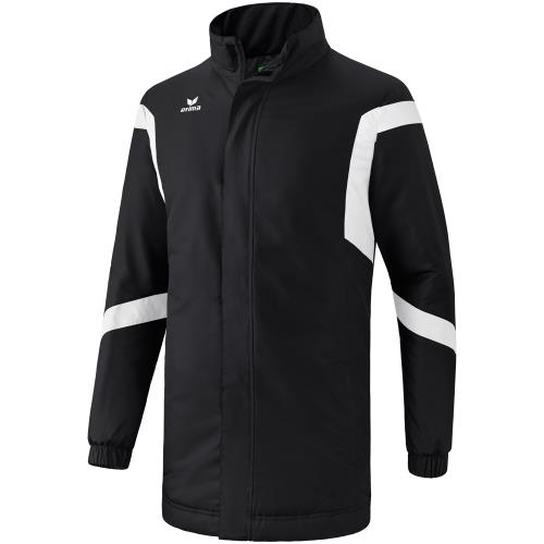 Erima - Veste coach Junior Erima Classic Team - 8 ans - noir/blanc