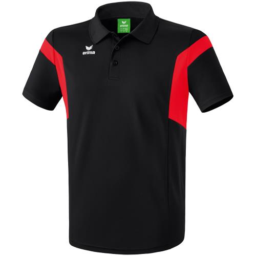 Erima - Polo Erima Classic Team - L - noir/rouge