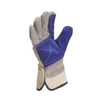 Gant Croute Bovin - Lot 12 Paires (Bleu/Gris-T10) - 1