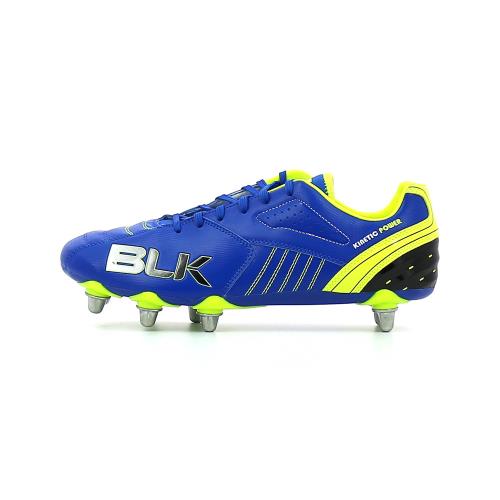 Chaussures de rugby BLK X8 Intense Bleues Taille 47