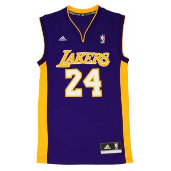 ZeYuKeJi Maillot NBA Hommes Jersey Lakers No. 24 Lakers Maillot de