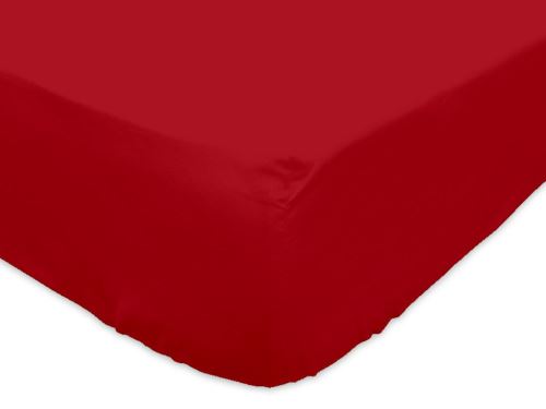 Soleil d'Ocre 612203 Drap Housse Jersey Rouge 140 x 190 cm