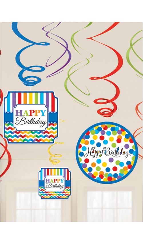 Virvatelles - Bright Birthday x 12
