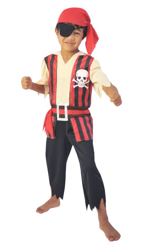 Déguisement De Pirate - Petit Corsaire - Enfant Taille : 3/5 ans (94 à 108 cm)
