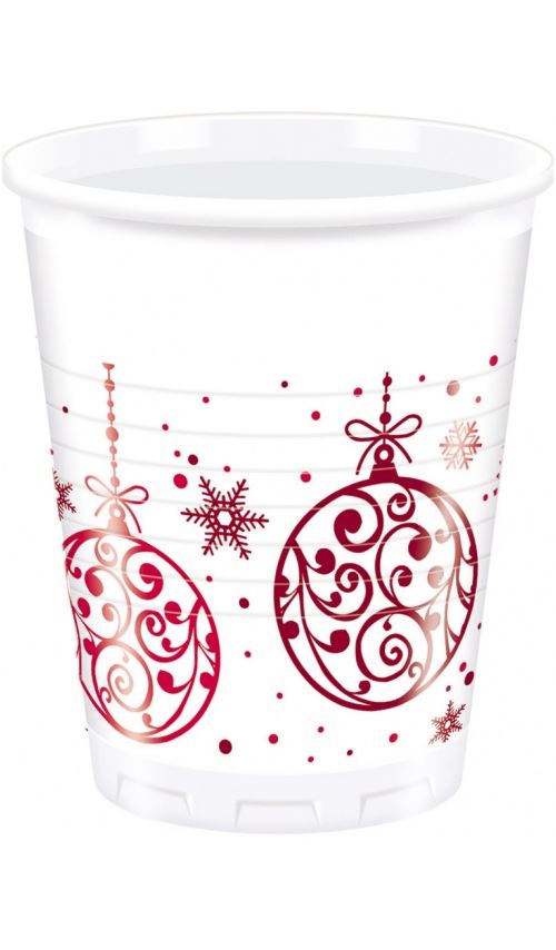 Décoration de Table : Gobelets Noël x8