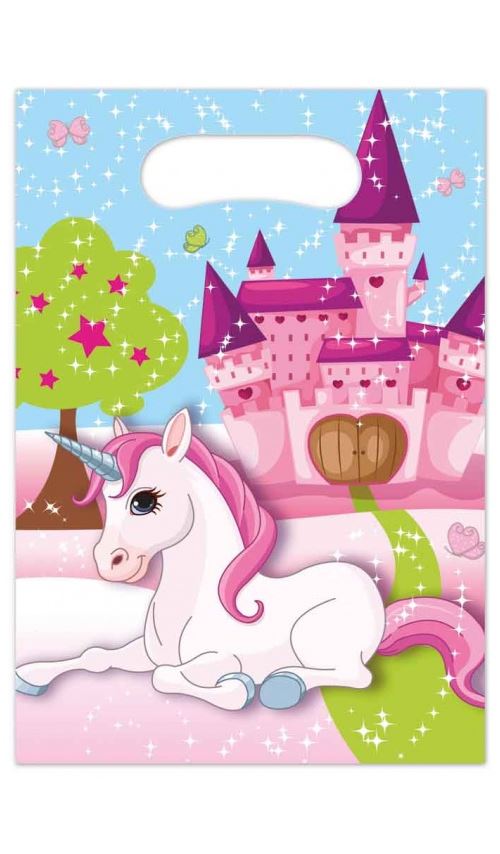 Sachets Anniversaire - Licorne x 6