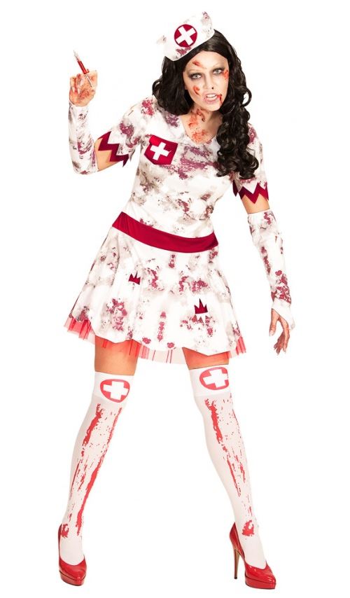 Déguisement d'Infirmière Zombie - Femme Taille : M