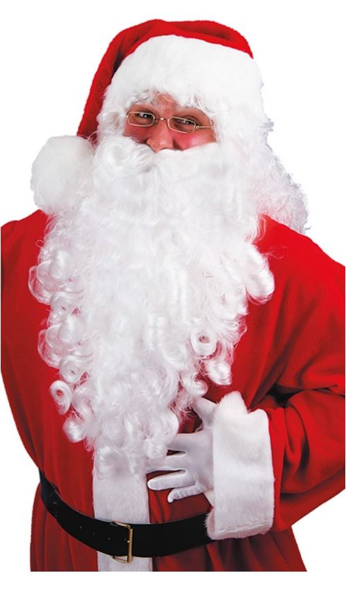 Barbe de Père Noël 50 cm - Adulte