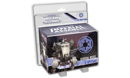 Fantasy Flight Games - Star Wars Imperial Assault Vo : General Weiss Villain Pack