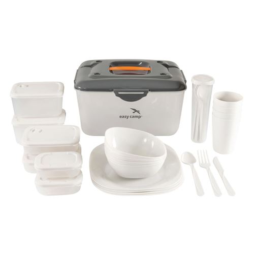 Easy Camp Boîte à pique-nique 30 pcs Cerf L plastique