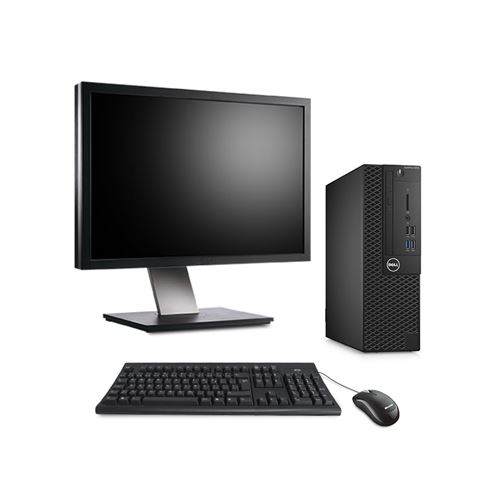 Ordinateur de bureau - Dell OptiPlex 3050 SFF - 16Go - SSD 512Go + Écran 24