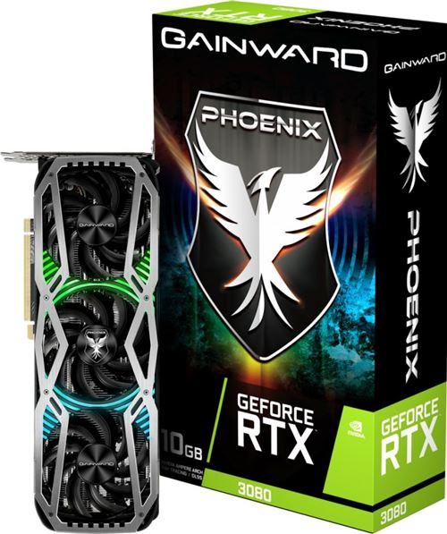 Gainward GeForce RTX 3080 Phoenix V1 10GB GDDR6X - 3x DisplayPort/HDMI [LHR]