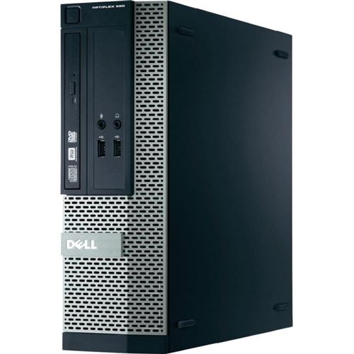 Tour Bureautique PC Dell Optiplex 390 SFF - Windows 10 - i3 4Go 256Go SSD - Noir