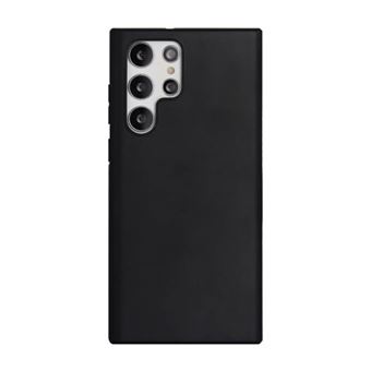 Coque pour Samsung Galaxy S22 Ultra RECYCLETEK Souple Muvit Noir - 1