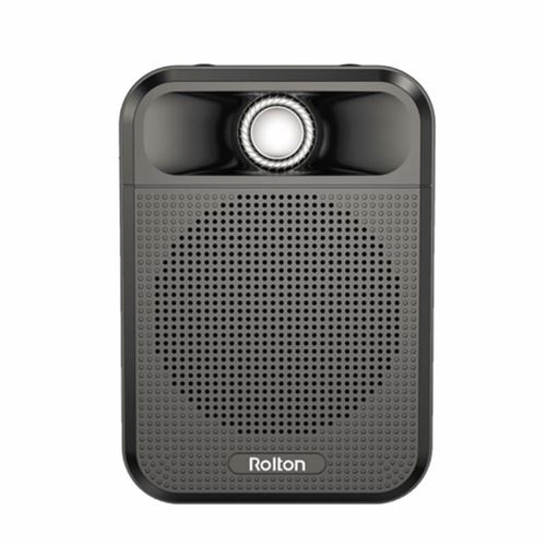 Non Communiqué Noir Amplificateur De Voix Bluetooth Avec Microphone Et Batterie Longue Durée Yonis