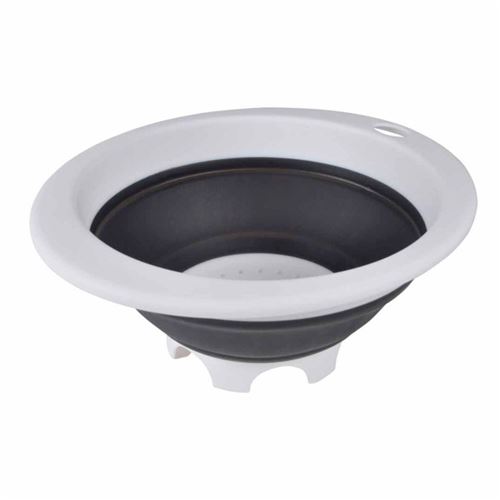 Non Communiqué Blanc Passoire De Cuisine "Rétractable" 27Cm Anthracite