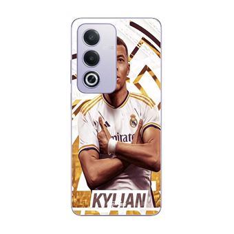 Mooie Oppo A80 Kylian Mbappe Real Madrid behang viering Maniacase - 1