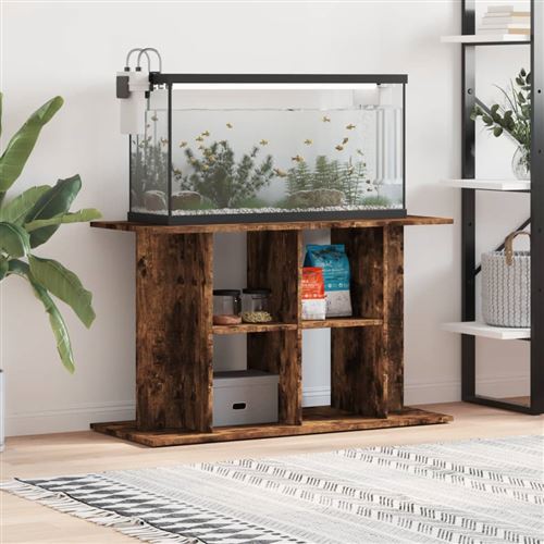 Comparer les prix de vidaXL Support pour aquarium chêne fumé 100x40x60 cm bois d'ingénierie