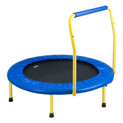 VEVOR Trampoline Pour Enfants Pliable 92cm Avec Poignée Mousse Pour