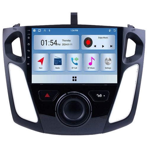Autoradio RoverOne® Bluetooth CarPlay 2 Din 6Go RAM 128Go ROM pour Ford Focus 3 Mk 3 2011-2019