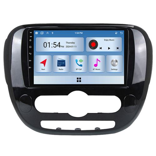 Autoradio RoverOne® Bluetooth CarPlay 2 Din 6Go RAM 128Go ROM pour Kia Soul 2 PS 2013-2019