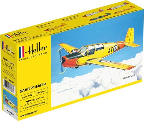 Heller Maquette Avion : Saab Safir 91 - Image 2