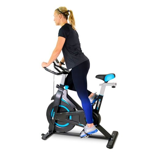 Vélo Spinning - Sparraw Fitness SPINNER - Noir et bleu