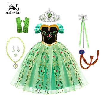 Déguisement Frozen Anna Enfant Vert 130cm - Déguisement adulte - à la Fnac