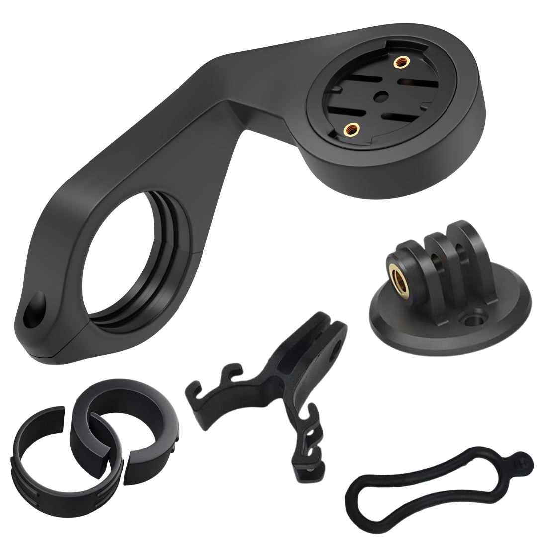 Supporto Bici Per Computer GPS - Compatibile Con Garmin Edge, Wahoo, Bryton E Fotocamere GoPro - Foto 6