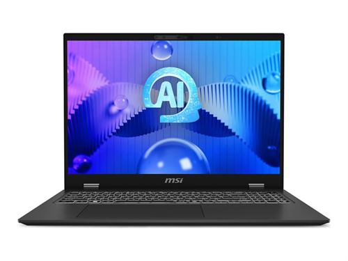 Msi Prestige 16 Ai Studio B1Vgg-047Fr - Intel Core Ultra 9 - 185H / Jusqu'À 5.1 Ghz - Win 11 Pro - Geforce Rtx 4070 - 32 Go Ram - 1 To SSD Nvme - 16" 2560 X 1600 (Qhd+) - Gigabit Ethernet - Wi-Fi 7, Bluetooth - Gris Stellaire