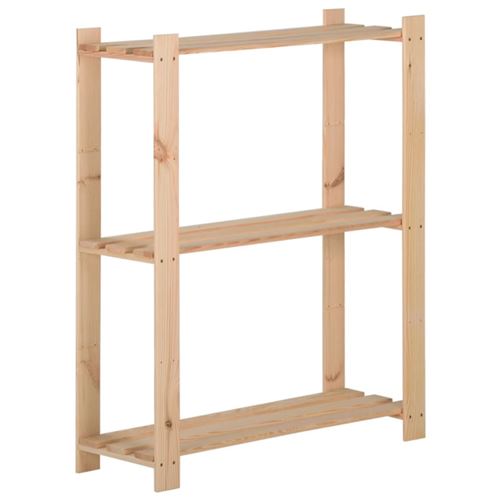 Vidaxl Etagère Stockage Bois - Image 3