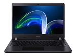 Acer TravelMate P2 TMP214-41-G2 - Conception de charnière à 180 degrés - AMD Ryzen 5 Pro - 5650U / 2.3 GHz - Win 11 Pro - Radeon Graphics - 8 Go RAM - 256 Go SSD - 14" IPS 1920 x 1080 (Full HD) - Wi-Fi 6 - schiste noir - clavier : Suisse Allemand