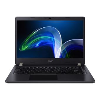 Acer TravelMate P2 TMP214-41-G2 - Conception de charnière à 180 degrés - AMD Ryzen 5 Pro - 5650U / 2.3 GHz - Win 11 Pro - Radeon Graphics - 8 Go RAM - 256 Go SSD - 14" IPS 1920 x 1080 (Full HD) - Wi-Fi 6 - schiste noir - clavier : Suisse Allemand