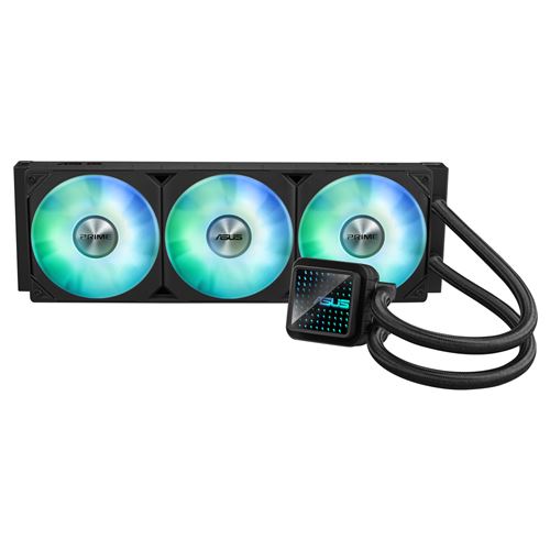 Non Communiqué Asus Prime Lc 360 Argb - Système De Refroidissement Liquide De Processeur - Taille De Radiateur : 360 Mm - (Pour : Lga1700, Lga1200, Lga115x Socket, Am4, Am5, Lga1851) - Cuivre - 120 Mm